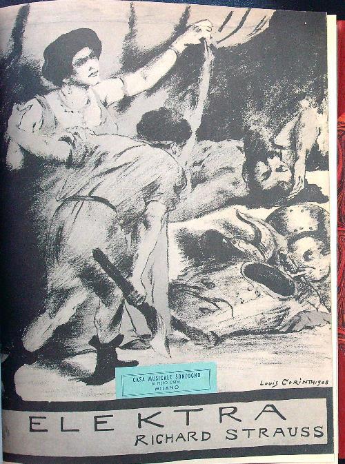 Elektra - Richard Strauss - copertina