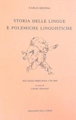 Storia delle lingue e polemiche linguistiche