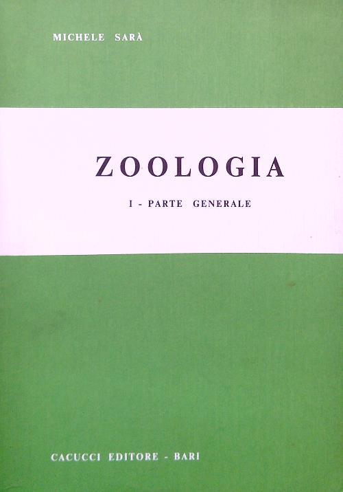 Zoologia I. Parte generale