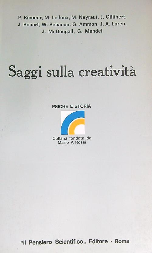 Saggi sulla creatività
