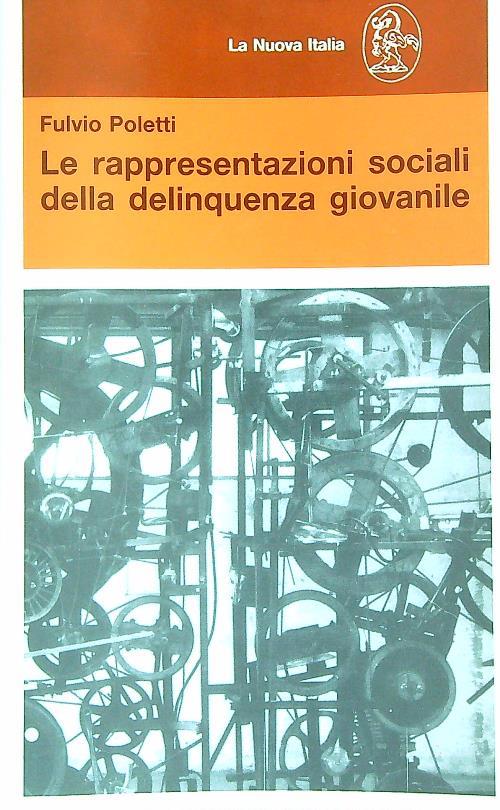 Le rappresentazioni sociali della delinquenza giovanile - Fulvio Poletti - copertina