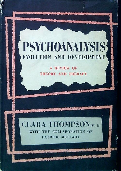 Psychoanalysis. Evolution and development