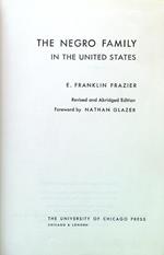 The Negro Family in the United States