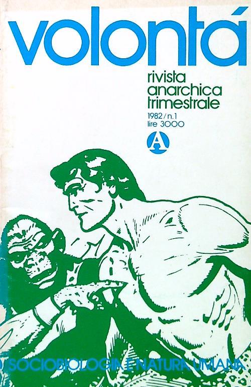 Volontà N. 1/1982 - copertina