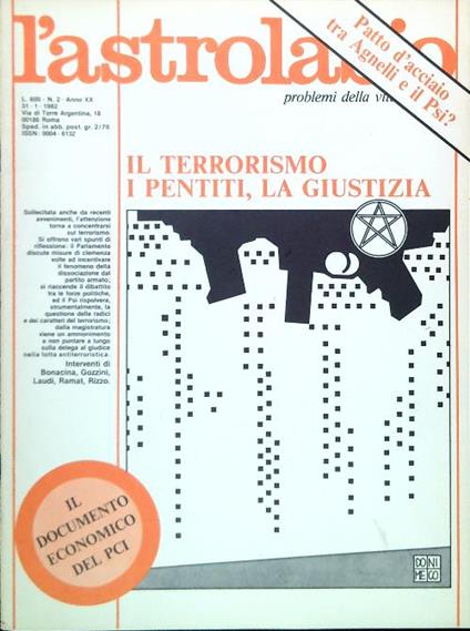 L' astrolabio N. 2/31.1.1982 - copertina