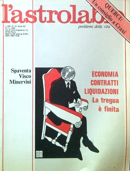 L' astrolabio N. 10/23.5.1982 - copertina