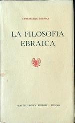 La filosofia ebraica