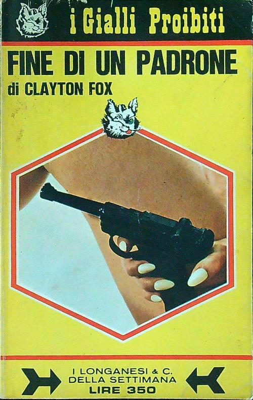 Fine di un padrone - copertina