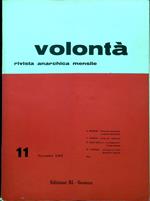 Volontà - Anno XVI n. 11/Novembre 1963