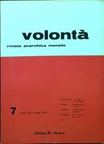 Volontà - Anno XVI n. 7/Luglio 1963