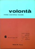 Volontà - Anno XVI n. 6/Giugno 1963