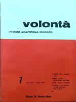 Volontà - Anno XIV n. 7/Luglio 1961