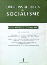 Questions actuelles du Socialisme N. 1 - Janvier 1975