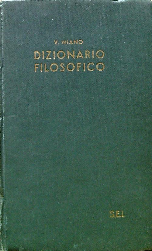 Dizionario filosofico
