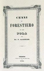 Cenni al forestiero che visita pola