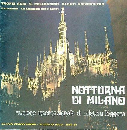 Notturno di Milano - copertina