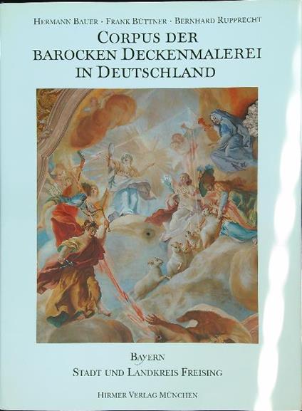 Corpus der barocken Deckenmalerei in Deutschland Band 6 - copertina