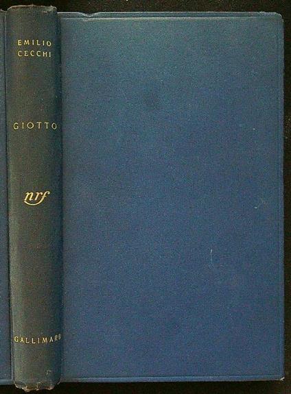 Giotto - Emilio Cecchi - copertina