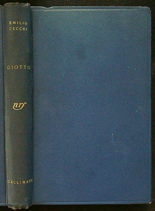 Giotto - Emilio Cecchi - copertina