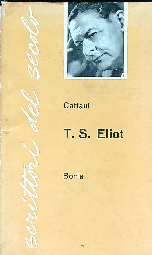 T. S. Eliot - copertina