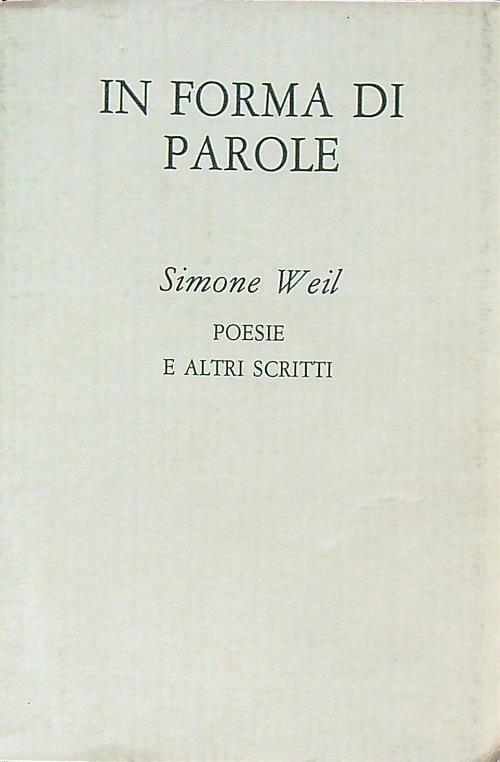 In forma di parole