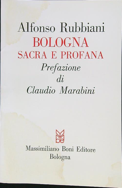 Bologna sacra e profana