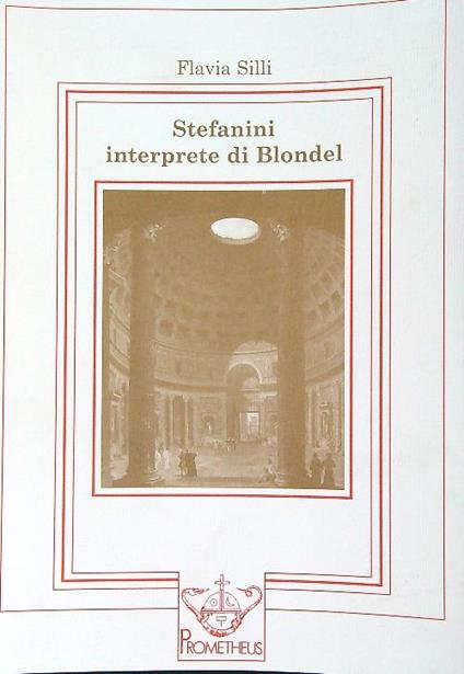 Stefanini interprete di Blondel - Flavia Silli - copertina
