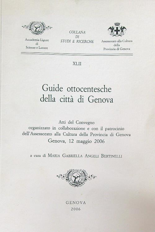 Guide ottocentesche della città di Genova