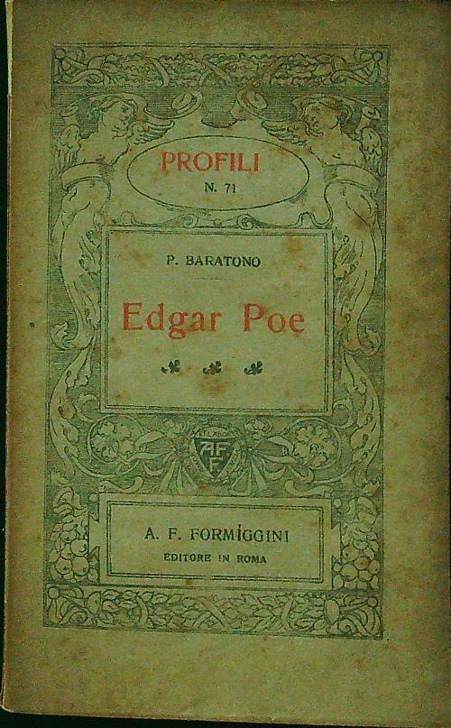 Edgar Poe - copertina