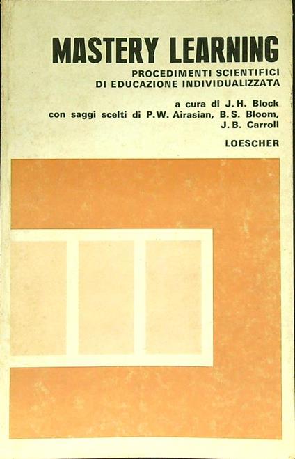 Mastery learning - copertina