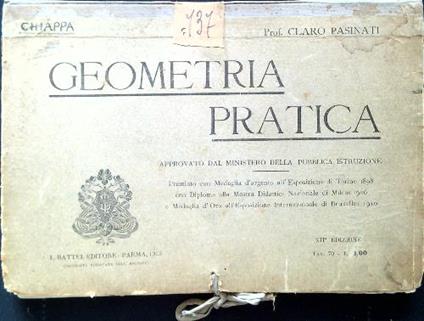 Geometria pratica. Album di 65 tavole - copertina