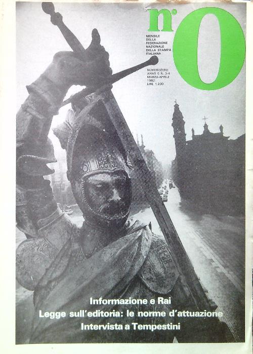 NumeroZero - Anno 6, N. 3-4/Marzo Aprile 1982