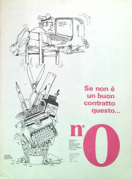 NumeroZero - Anno 6, N. 6/Giugno 1982 - copertina