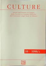 Culture 1996/2 n.10