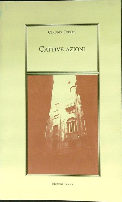 Cattive azioni - copertina