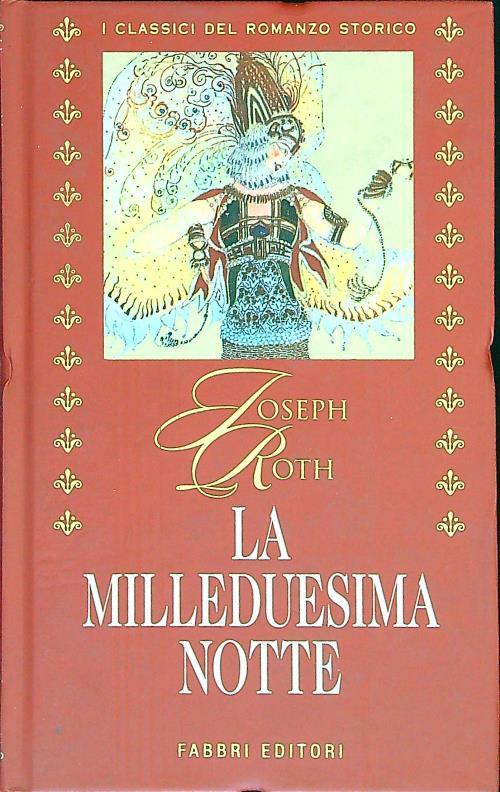 La milleduesima notte - Joseph Roth - copertina