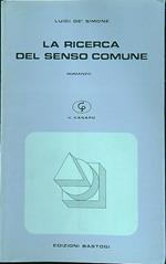 La ricerca del senso comune