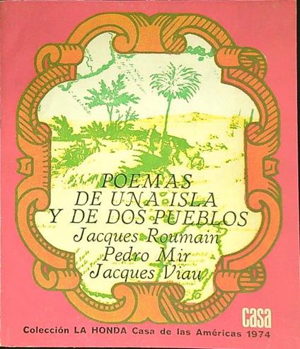 Poemas de una isla y de dos pueblos - copertina