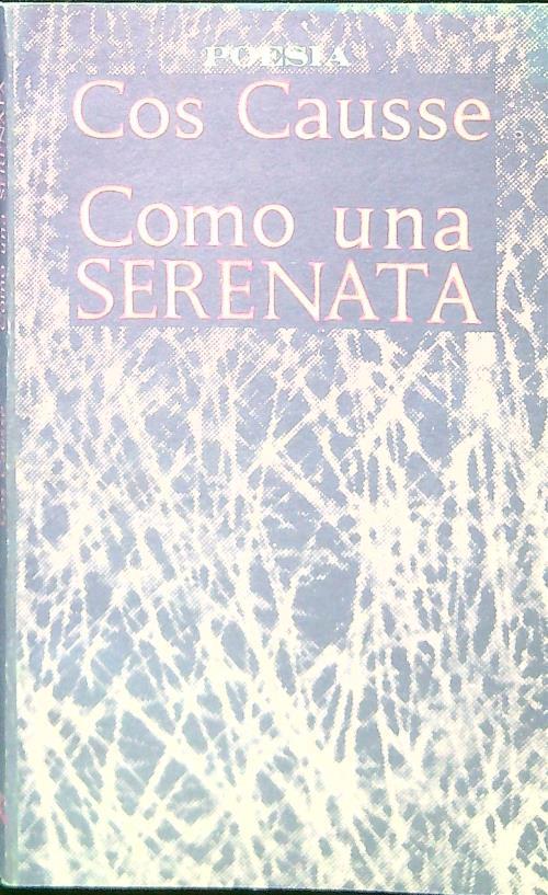 Como una serenata - copertina