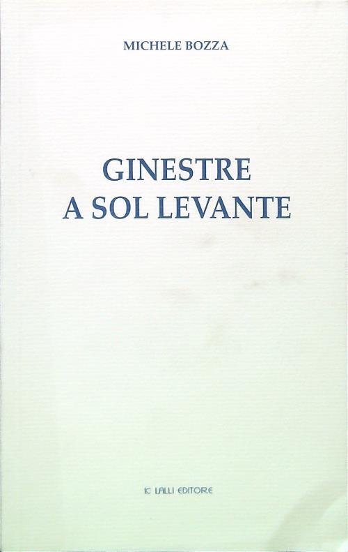 Ginestre a sollevante - Michele Bozza - copertina