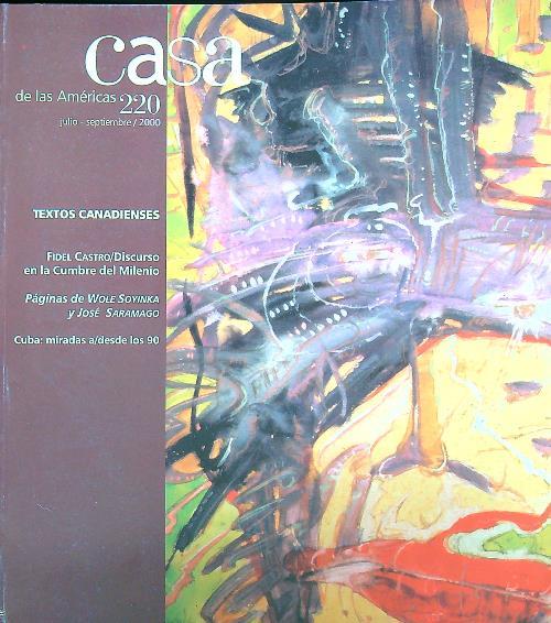 Casa de las Americas 220/Julio-septiembre 2000