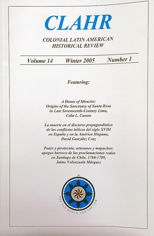 Clahr 1/Winter 2005 - copertina