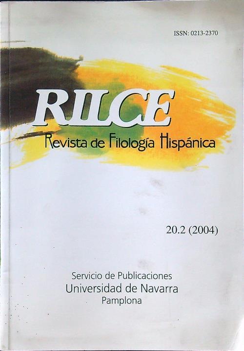 Rilce 20.2 (2004) 169-315