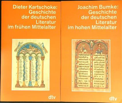 Deutsche Literatur im Mittelalter 2vv - copertina