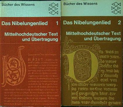 Das nibelungenlied 2vv - copertina