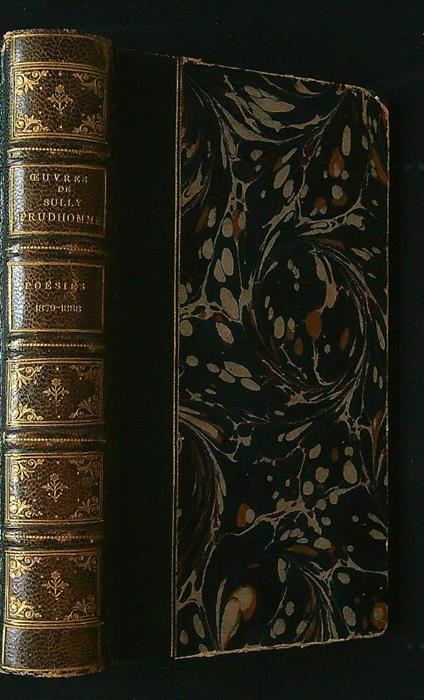 Oeuvres de Sully Prudhomme. Poesies 1879-1888 - copertina