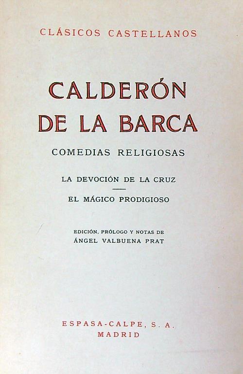 Comedias Religiosas - copertina
