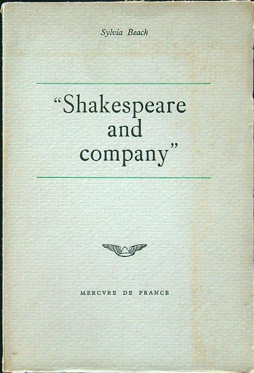 Shakespeare and company