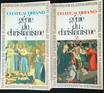 Genie du Christianisme. 2vv - François-René de Chateaubriand - copertina