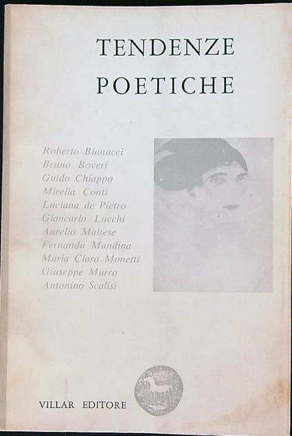 Tendenze poetiche - copertina